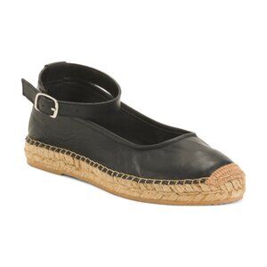 FREE PEOPLE Mason Ballet Espadrille Flats in Black